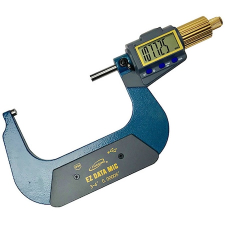 IGAGING X-Large Display Electronic Bluetooth Capable Micrometer 3-4"/75-100mm Range, 35-054-U04 35-054-U04
